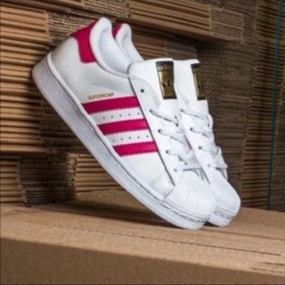 superstar adidas pink